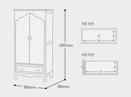 플로렌스 세라 옷장